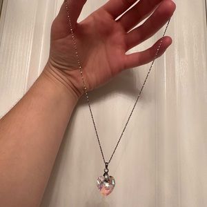 Swarovski heart pendant
